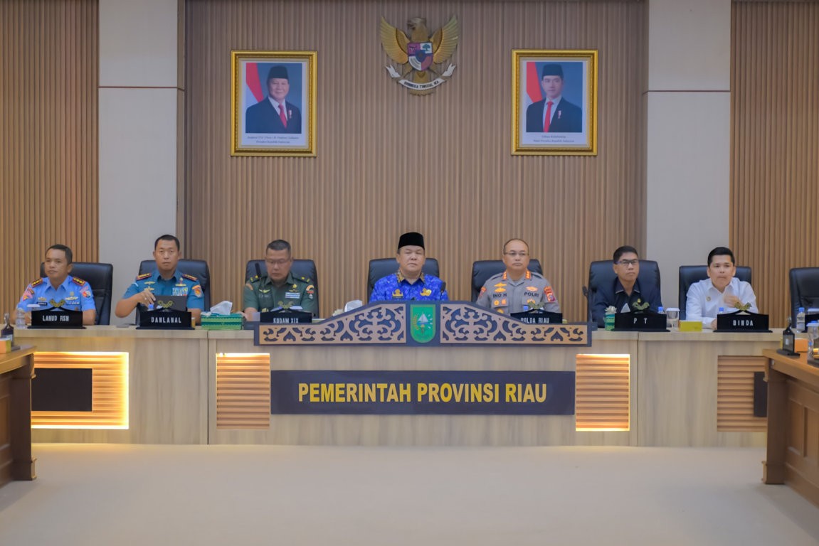 Pemprov Riau Tindaklanjuti Arahan Mendagri Terkait Antisipasi Bencana dan Nataru 2025
